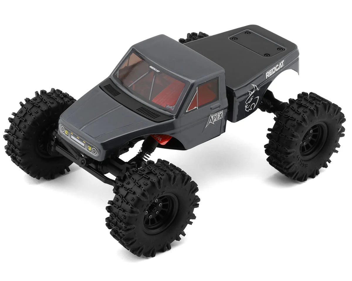 Redcat Ascent-18 Apex 1/18 4WD RTR Brushless Rock Crawler (Gray)